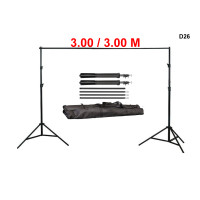 Сгъваема и практична фонова система за фотографско студио 3мх3м - D26