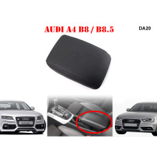 Черен кожен капак за подлакътник за Audi A4 A5 B8 B8.5 - DA20