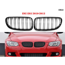 Двойни M3 M бъбреци с лесен монтаж за BMW E92 E93 2010-2013 - DB22 - Sellzone.bg Двойни M3 M бъбреци с лесен монтаж за BMW E92 E93 2010-2013 - DB22