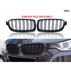 Двойни M3 M бъбреци с качествена изработка за BMW F30 F31 2011-2017 - DB23 - Sellzone.bg Двойни M3 M бъбреци с качествена изработка за BMW F30 F31 2011-2017 - DB23