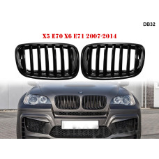 Черни масивни двойни M3 M бъбреци за BMW E70 E71 2007-2014 - DB32 - Sellzone.bg Черни масивни двойни M3 M бъбреци за BMW E70 E71 2007-2014 - DB32