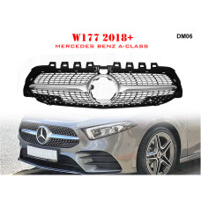 Спортна диамантена решетка за Mercedes A W177 AMG - DM06