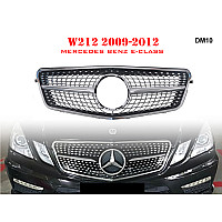 Тунинг предна решетка тип диамант за Mercedes E W212 09-13г AMG - DM10