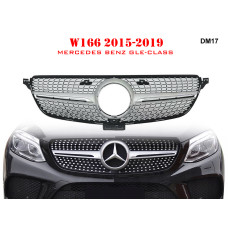 Предна решетка тип диамант Mercedes GLE W166 15-19г. AMG - DM17