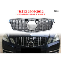 Спортна сребриста решетка за Mercedes E W212 09-13г AMG - DM28