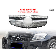 Спортна предна решетка тип диамант за Mercedes GLK X204 08-12г AMG - DM40
