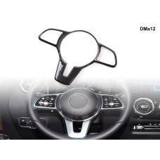Тунинг черна бленда за волан на Mercedes A B C E CLA CLK GLE - DMa12