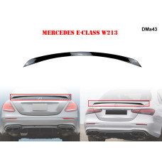 Тунинг черен лип спойлер за багажник на Mercedes AMG E W213 - DMa43