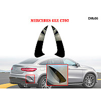 Черен гланц добавка за задна броня за Mercedes GLE C292 - DMa56