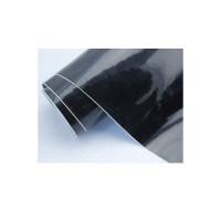 Черно гланцирано фолио "Пиано лак" за автомобилни детайли - DU13