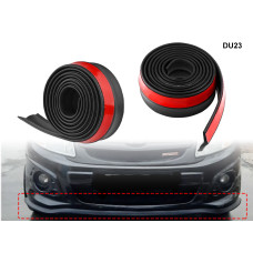 Универсална лентова добавка за предна броня 2.5м - DU23