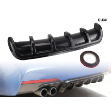 Залепяща се универсална тунинг добавка за задна броня - DU30