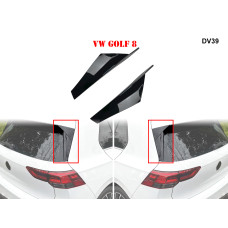 Черен гланц тунинг спойлери за багажник подходящ за - DV39