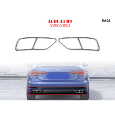 Сиви стикери тип двойни накрайници за AUDI A4 - EA03