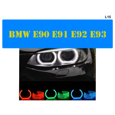 ЛЕД RGBW рингове тип кристални ангелски очи за BMW E90 E92 - L15 - Sellzone.bg ЛЕД RGBW рингове тип кристални ангелски очи за BMW E90 E92 - L15