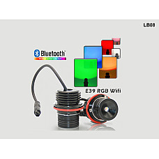 LED цветни крушки за ангелски очи с Bluetooth за BMW E39 E60 - LB08 - Sellzone.bg LED цветни крушки за ангелски очи с Bluetooth за BMW E39 E60 - LB08