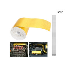 Златиста термо изолационна лента за изпускателни тръби - Mt07 - Sellzone.bg Златиста термо изолационна лента за изпускателни тръби - Mt07