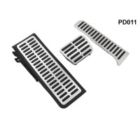 Сиви спортни педали за Golf 5 6 VW Skoda Octavia Seat - PD011