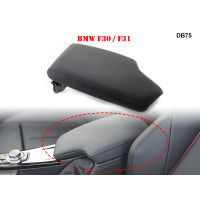 Черен кожен подлакътник за BMW 3 F30 F31 2013-2019 - DB75