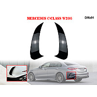 Тунинг добавк за AMG задна броня за Mercedes C W206 - DMa91 - Sellzone.bg Тунинг добавк за AMG задна броня за Mercedes C W206 - DMa91