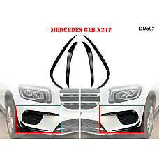 Черен сплитер за предна броня за Mercedes GLB X247 - DMa97