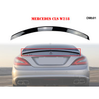 Черен лип спойлер за капак на багажник за  Mercedes AMG CLS W218 - DMb01