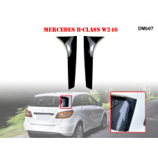 Черни странични липове за багажник за Mercedes B W246 - DMb07